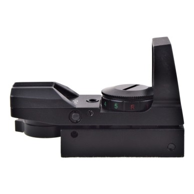 JS-TACTICAL - Point rouge multi réticule - Noir