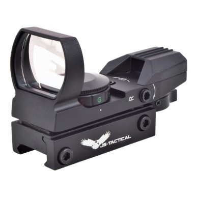 JS-TACTICAL - Point rouge multi réticule - Noir