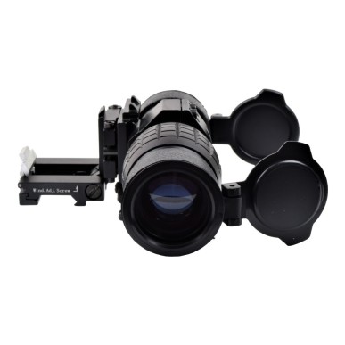 JS-TACTICAL - 3X magnifier pour red dot avec système de bascule - Noir