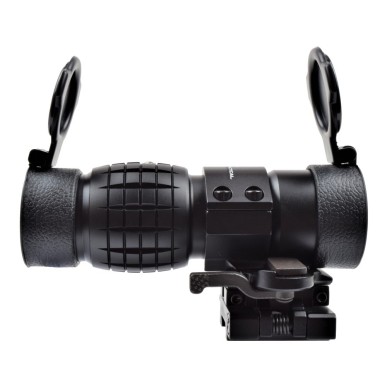 JS-TACTICAL - 3X magnifier pour red dot avec système de bascule - Noir