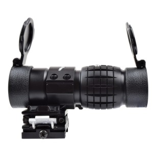 JS-TACTICAL - 3X magnifier pour red dot avec système de bascule - Noir