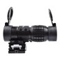 JS-TACTICAL - 3X magnifier pour red dot avec système de bascule - Noir