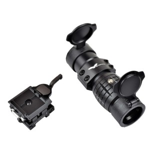 JS-TACTICAL - 3X magnifier pour red dot avec système de bascule - Noir
