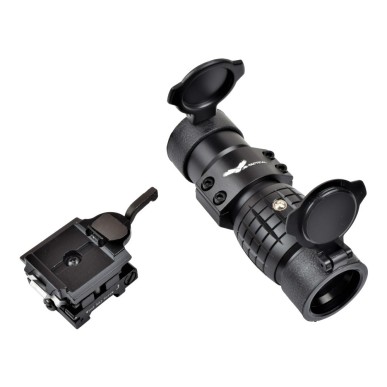 JS-TACTICAL - 3X magnifier pour red dot avec système de bascule - Noir
