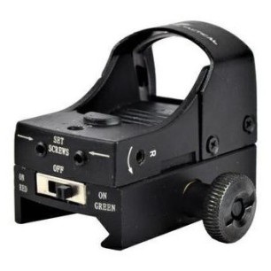 JS-TACTICAL - Mini point rouge - Noir