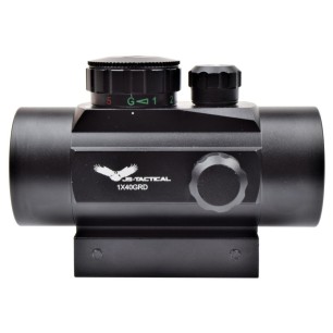 JS-TACTICAL - Point rouge 40mm - Noir