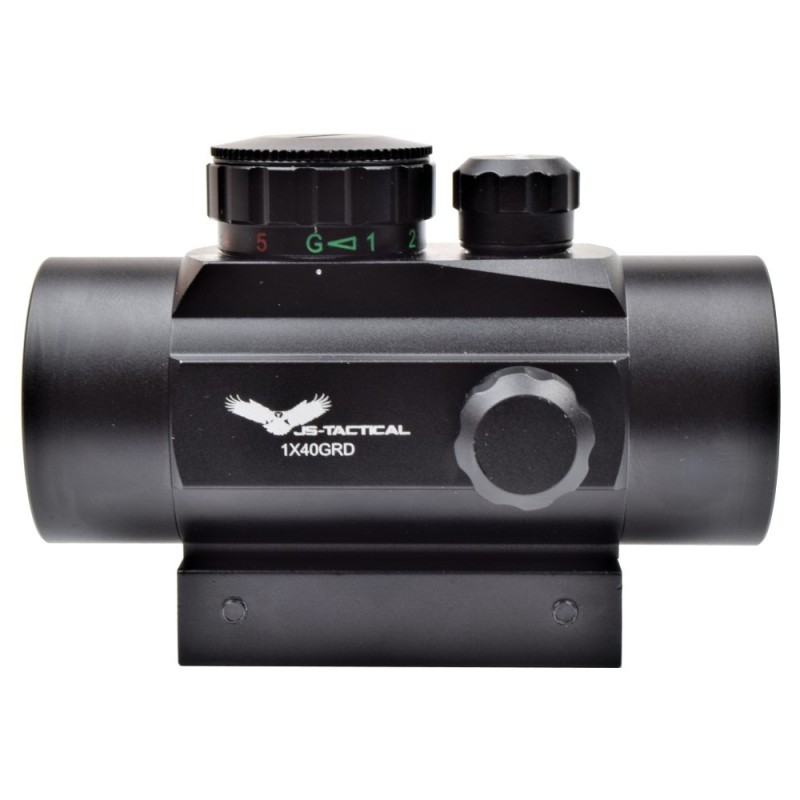 JS-TACTICAL - Point rouge 40mm - Noir