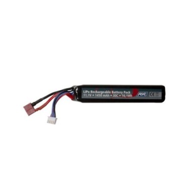 ASG - Batterie LiPo 11.1V  1450mAh 30C - T-Dean - 1 bâton