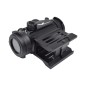 JS-TACTICAL - Viseur Point Rouge Avec Rehausse - Noir