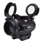 JS-TACTICAL - Viseur Point Rouge Avec Rehausse - Noir