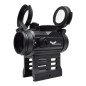 JS-TACTICAL - Viseur Point Rouge Avec Rehausse - Noir