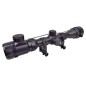 JS-TACTICAL - Lunette Avec Lentille Zoom 3X-9X Lentille 32mm - Noir