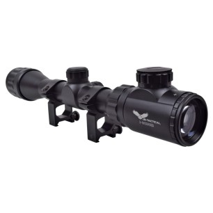JS-TACTICAL - Lunette Avec Lentille Zoom 3X-9X Lentille 32mm - Noir
