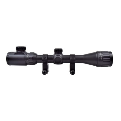 JS-TACTICAL - Lunette Avec Lentille Zoom 3X-9X Lentille 32mm - Noir