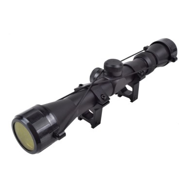 JS-TACTICAL - Lunette Avec Zoom 3X-9X Lentille 32mm - Noir