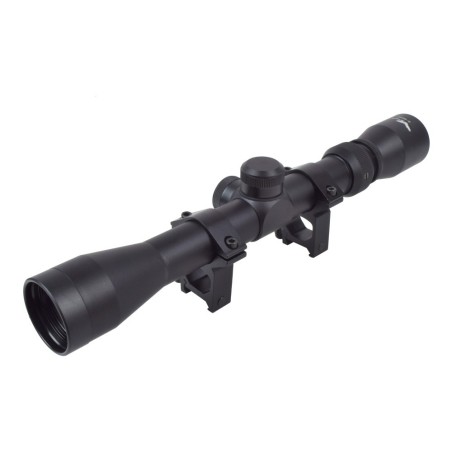 JS-TACTICAL - Lunette Avec Zoom 3X-9X Lentille 32mm - Noir