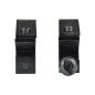 Js Tactical - Anneaux de montage bas 20mm pour rails Picatinny - Noir
