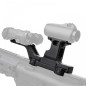 WADSN - Rehausse double pour optique et boîtier AN / PEQ - Noir