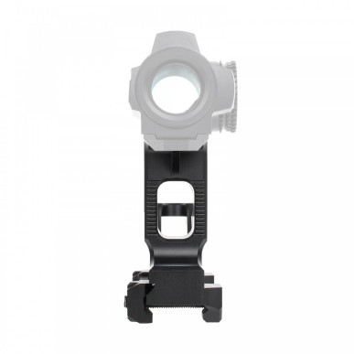 WADSN - Rehausse double pour optique et boîtier AN / PEQ - Noir