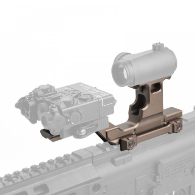 WADSN - Rehausse double pour optique et boîtier AN / PEQ - Tan