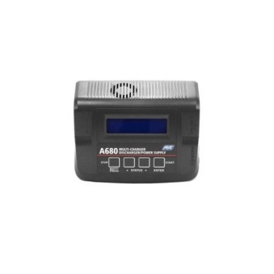 ASG - Chargeur de Batterie A680 LiPo, Lilon, LiFe et LiHV. - Noir