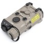 WADSN - Boitier AN/PEQ Laser + Lampe LED - Tan