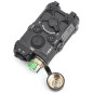 WADSN - Boitier AN/PEQ Laser + Lampe LED - Noir