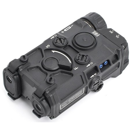 WADSN - Boitier AN/PEQ Laser + Lampe LED - Noir