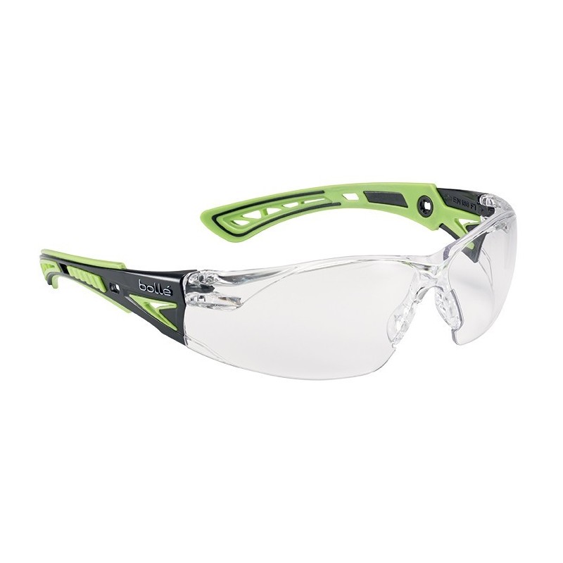 Bollé - Paire de lunettes de protection RUSH+ - Verte Bollé - Paire de lunettes de protection RUSH+ - Verte
