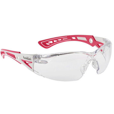 Bollé - Paire de lunettes de protection RUSH+ - Rose
