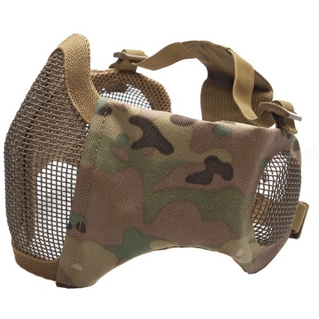 ASG - Masque en Maille Métallique Avec Coussinets De Joues Et Protection Auditive - MultiCam
