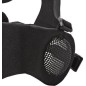 ASG - Masque En Maille Métallique Avec Coussinets De Joues Et Protection Auditive - Noir ASG - Masque En Maille Métallique Avec Coussinets De Joues Et Protection Auditive - Noir