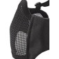 ASG - Masque En Maille Métallique Avec Coussinets De Joues Et Protection Auditive - Noir ASG - Masque En Maille Métallique Avec Coussinets De Joues Et Protection Auditive - Noir
