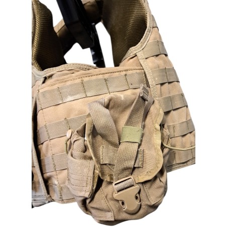 OCCASION DE LA BOUTIQUE - Gilet Tactique Full - Tan