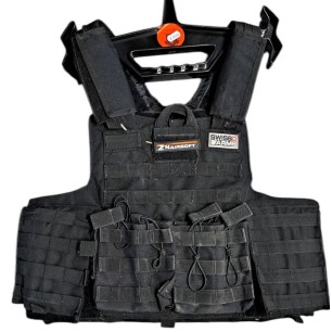 OCCASION DE LA BOUTIQUE - Gilet Tactique SWISS ARMS - Noir