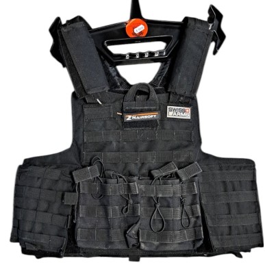 OCCASION DE LA BOUTIQUE - Gilet Tactique SWISS ARMS - Noir