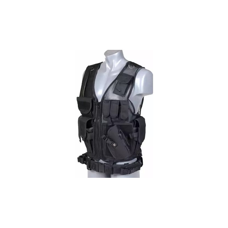 8Fields - Gilet tactique  - Noir