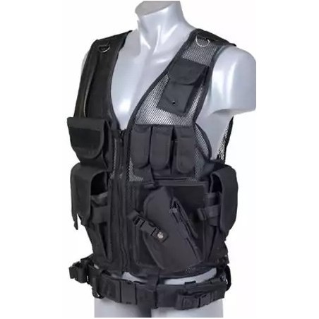 8Fields - Gilet tactique  - Noir