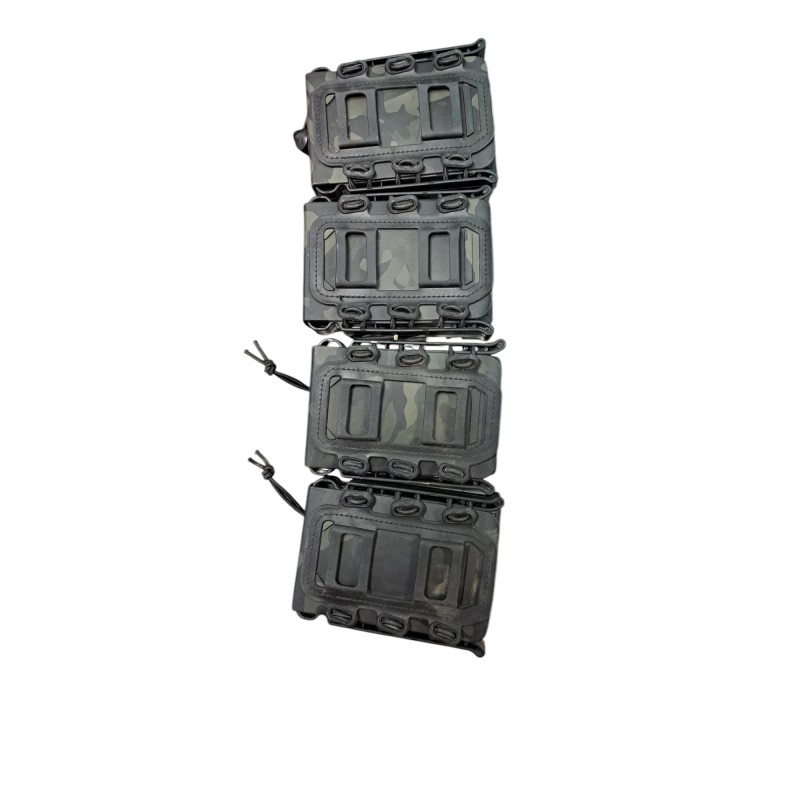 OCCASION DE LA BOUTIQUE - Lot De 4 Poche Pour Chargeur Multicam Noir