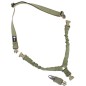 Corso Tactical - Sangle tactique Crossbones 1 Point MK2 - Vert Corso Tactical - Sangle tactique Crossbones 1 Point MK2 - Vert