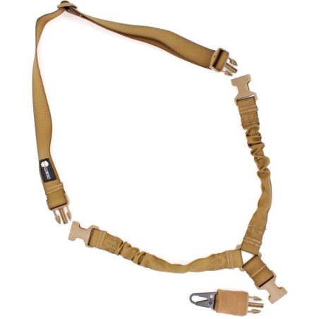 Corso Tactical - Sangle tactique Crossbones 1 Point MK2 - Tan