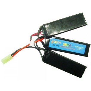 E-TANG POWER - Batterie Lithium-ion  11,1V 1800MAH 30C - Tamiya - 3 bâton