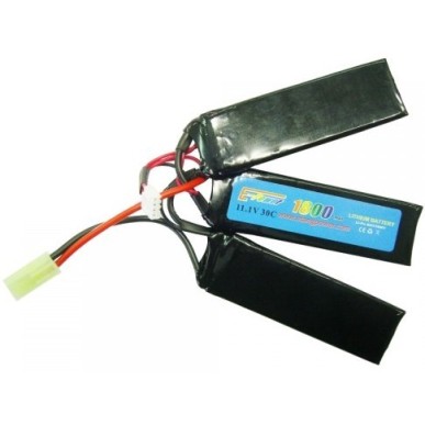 E-TANG POWER - Batterie Lithium-ion  11,1V 1800MAH 30C - Tamiya - 3 bâton