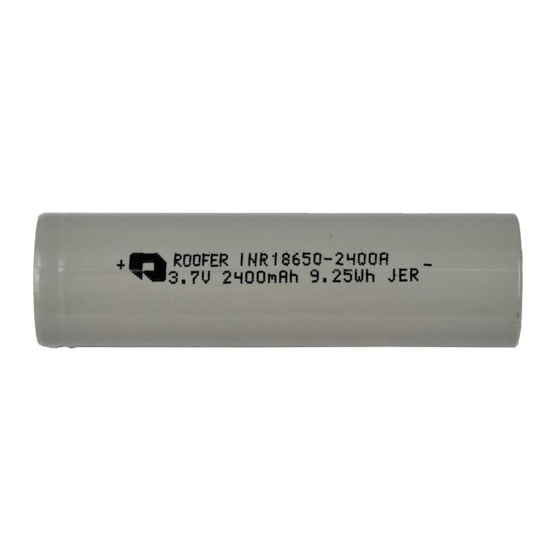 FUEL - Piles LI-Ion 18650 rechargeable 3.7V X 2600MAH pour lampe