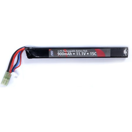 ASG - Batterie LiPo  11.1V 900mAh 15C - Tamiya - 1 bâton