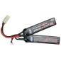 ASG - Batterie LiPo 7.4V 1300mAh 25C - Tamiya - 2 bâtons ASG - Batterie LiPo 7.4V 1300mAh 25C - Tamiya - 2 bâtons