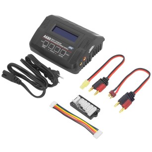 ASG - Chargeur de Batterie A680 LiPo, Lilon, LiFe et LiHV. - Noir