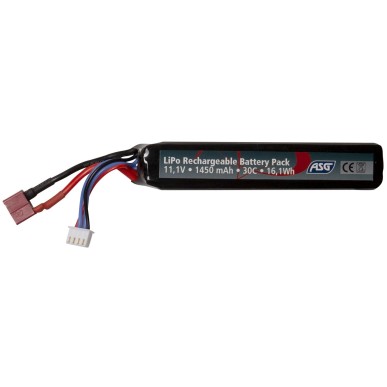 ASG - Batterie LiPo 11.1V  1450mAh 30C - T-Dean - 1 bâton