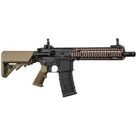 Golden Eagle - Réplique GBBR MK18 Daniel Défense - Noir et Bronze