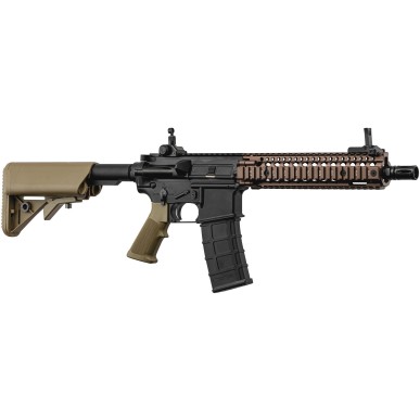 Golden Eagle - Réplique GBBR MK18 Daniel Défense - Noir et Bronze